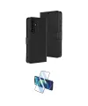 ieg™ Galaxy S25 FE Kılıf Siluet Işık Serisi - Siyah 3D Antistatik Cam Ekran Koruyucu