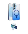 ieg™ Galaxy S25 Kılıf Ahenk Doku Özel Seri - Siyah 3D Antistatik Cam Ekran Koruyucu