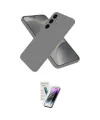 ieg™ Galaxy S25 Kılıf Ahenk Serisi - Şeffaf Pasifik Cam Ekran Koruyucu