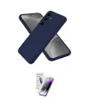 ieg™ Galaxy S25 Kılıf Ahenk Serisi - Şeffaf Pasifik Cam Ekran Koruyucu