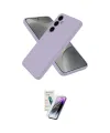 ieg™ Galaxy S25 Kılıf Ahenk Serisi - Şeffaf Pasifik Cam Ekran Koruyucu