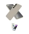 ieg™ Galaxy S25 Kılıf Ahenk Serisi - Şeffaf Pasifik Cam Ekran Koruyucu