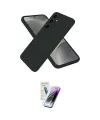 ieg™ Galaxy S25 Kılıf Ahenk Serisi - Şeffaf Pasifik Cam Ekran Koruyucu