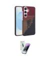ieg™ Galaxy S25 Kılıf Doruk Serisi - Şeffaf Pasifik Cam Ekran Koruyucu
