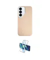 ieg™ Galaxy S25 Kılıf Eksen Prime - Siyah 3D Antistatik Seramik Nano Ekran Koruyucu