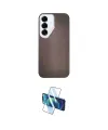 ieg™ Galaxy S25 Kılıf Eksen Prime - Siyah 3D Antistatik Seramik Nano Ekran Koruyucu