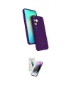 ieg™ Galaxy S25 Kılıf İz Işık Koleksiyonu - Şeffaf Pasifik Cam Ekran Koruyucu