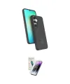 ieg™ Galaxy S25 Kılıf İz Işık Koleksiyonu - Şeffaf Pasifik Cam Ekran Koruyucu