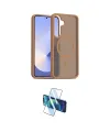 ieg™ Galaxy S25 Kılıf Siluet Minimal Prime - Siyah 3D Antistatik Seramik Nano Ekran Koruyucu