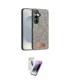 ieg™ Galaxy S25 Kılıf Vadi Klasik Serisi - Şeffaf Pasifik Cam Ekran Koruyucu