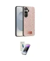 ieg™ Galaxy S25 Kılıf Vadi Klasik Serisi - Şeffaf Pasifik Cam Ekran Koruyucu