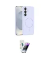 ieg™ Galaxy S25 Kılıf Yankı Form Serisi - Şeffaf Pasifik Cam Ekran Koruyucu