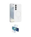 ieg™ Galaxy S25 Kılıf Yankı Form Serisi - Siyah 3D Antistatik Cam Ekran Koruyucu