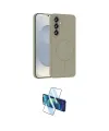 ieg™ Galaxy S25 Kılıf Yankı Form Serisi - Siyah 3D Antistatik Seramik Nano Ekran Koruyucu