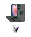 ieg™ Galaxy S25 Kılıf Yörünge Çizgi - Şeffaf Pasifik Cam Ekran Koruyucu