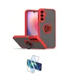 ieg™ Galaxy S25 Kılıf Yörünge Çizgi - Siyah 3D Antistatik Cam Ekran Koruyucu