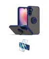 ieg™ Galaxy S25 Kılıf Yörünge Çizgi - Siyah 3D Antistatik Cam Ekran Koruyucu
