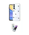 ieg™ Galaxy S25 Kılıf Yörünge Form - Şeffaf Pasifik Cam Ekran Koruyucu