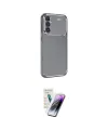 ieg™ Galaxy S25 Plus Kılıf Eksen Form Prime - Şeffaf Pasifik Cam Ekran Koruyucu