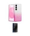 ieg™ Galaxy S25 Plus Kılıf Eksen Minimal Özel Seri - Siyah 3D Antistatik Hayalet Cam Ekran Koruyucu