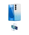 ieg™ Galaxy S25 Plus Kılıf Eksen Minimal Özel Seri - Siyah 3D Antistatik Seramik Nano Ekran Koruyucu