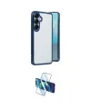ieg™ Galaxy S25 Plus Kılıf Vadi Minimal - Siyah 3D Antistatik Seramik Nano Ekran Koruyucu