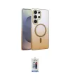 ieg™ Galaxy S25 Ultra Kılıf Ahenk Doku Özel Seri - Siyah Joko Magic 5D Cam