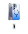 ieg™ Galaxy S25 Ultra Kılıf Ahenk Doku Özel Seri - Siyah Joko Magic 5D Cam