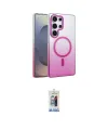 ieg™ Galaxy S25 Ultra Kılıf Ahenk Doku Özel Seri - Siyah Joko Magic 5D Cam