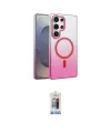 ieg™ Galaxy S25 Ultra Kılıf Ahenk Doku Özel Seri - Siyah Joko Magic 5D Cam