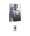 ieg™ Galaxy S25 Ultra Kılıf Ahenk Doku Özel Seri - Siyah Joko Magic 5D Cam