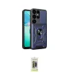 ieg™ Galaxy S25 Ultra Kılıf Ahenk Klasik - Siyah Joko Magic 5D Hayalet Cam