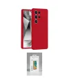 ieg™ Galaxy S25 Ultra Kılıf Ahenk Serisi - Şeffaf Polymer Nano Ekran Koruyucu