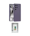 ieg™ Galaxy S25 Ultra Kılıf Ahenk Serisi - Şeffaf Polymer Nano Ekran Koruyucu
