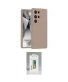 ieg™ Galaxy S25 Ultra Kılıf Ahenk Serisi - Şeffaf Polymer Nano Ekran Koruyucu