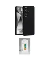 ieg™ Galaxy S25 Ultra Kılıf Ahenk Serisi - Şeffaf Polymer Nano Ekran Koruyucu