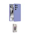 ieg™ Galaxy S25 Ultra Kılıf Ahenk Serisi - Siyah Bilvis 3D Cam Ekran Koruyucu