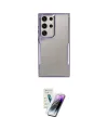 ieg™ Galaxy S25 Ultra Kılıf Akış Çizgi Koleksiyonu - Şeffaf Pasifik Cam Ekran Koruyucu
