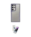 ieg™ Galaxy S25 Ultra Kılıf Akış Çizgi Koleksiyonu - Şeffaf Pasifik Cam Ekran Koruyucu