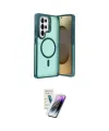 ieg™ Galaxy S25 Ultra Kılıf Akış Form - Şeffaf Pasifik Cam Ekran Koruyucu