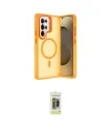 ieg™ Galaxy S25 Ultra Kılıf Akış Form - Siyah Joko Magic 5D Hayalet Cam