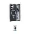 ieg™ Galaxy S25 Ultra Kılıf Eksen Çizgi - Siyah Joko Magic 5D Cam