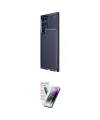 ieg™ Galaxy S25 Ultra Kılıf Eksen Form Prime - Şeffaf Pasifik Cam Ekran Koruyucu