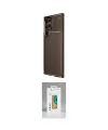 ieg™ Galaxy S25 Ultra Kılıf Eksen Form Prime - Şeffaf Polymer Nano Ekran Koruyucu