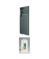 ieg™ Galaxy S25 Ultra Kılıf Eksen Form Prime - Şeffaf Polymer Nano Ekran Koruyucu