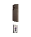ieg™ Galaxy S25 Ultra Kılıf Eksen Form Prime - Siyah Bilvis 3D Cam Ekran Koruyucu