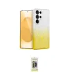 ieg™ Galaxy S25 Ultra Kılıf Eksen Minimal Özel Seri - Siyah Joko Magic 5D Hayalet Cam