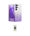 ieg™ Galaxy S25 Ultra Kılıf Eksen Minimal Özel Seri - Siyah Joko Magic 5D Hayalet Cam