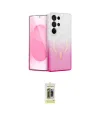 ieg™ Galaxy S25 Ultra Kılıf Eksen Minimal Özel Seri - Siyah Joko Magic 5D Hayalet Cam