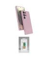 ieg™ Galaxy S25 Ultra Kılıf İz Işık Koleksiyonu - Şeffaf Polymer Nano Ekran Koruyucu